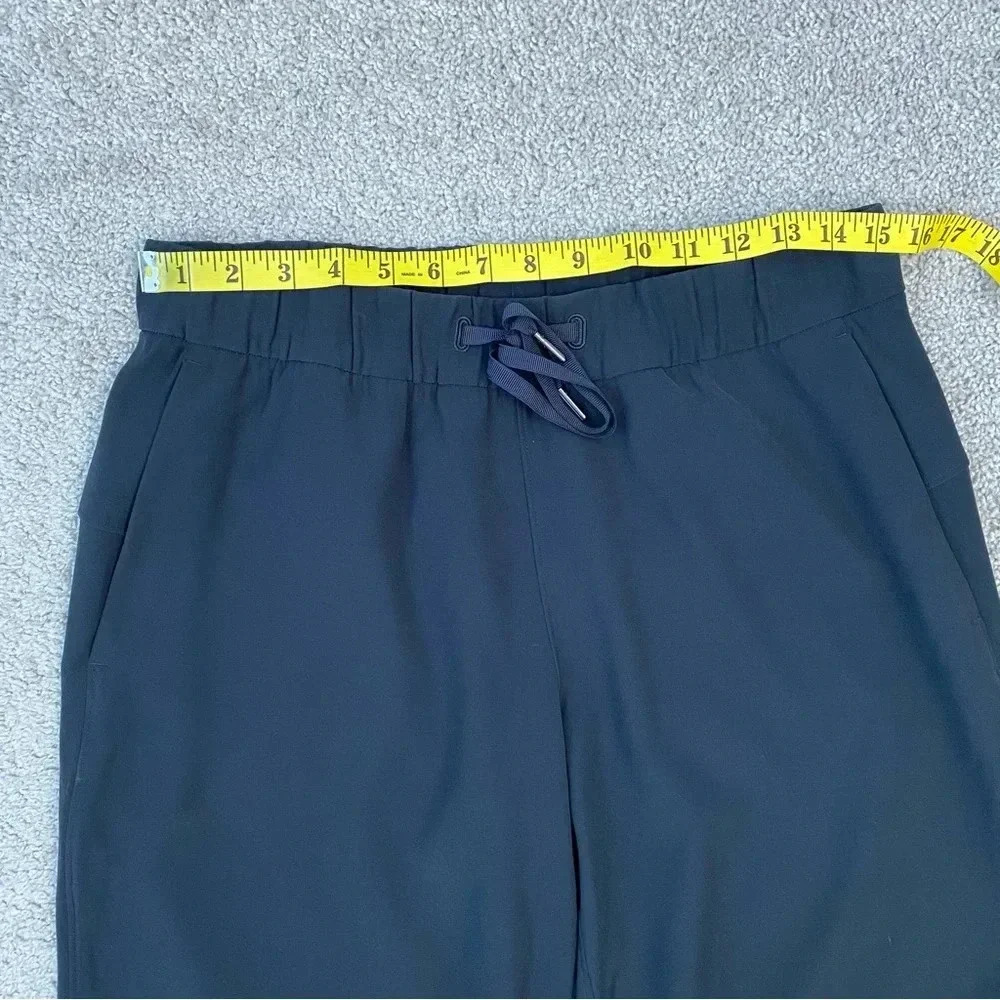 Lululemon On The Fly Wide Leg 7/8 Pant Woven Black 8 - Picture 9 of 11